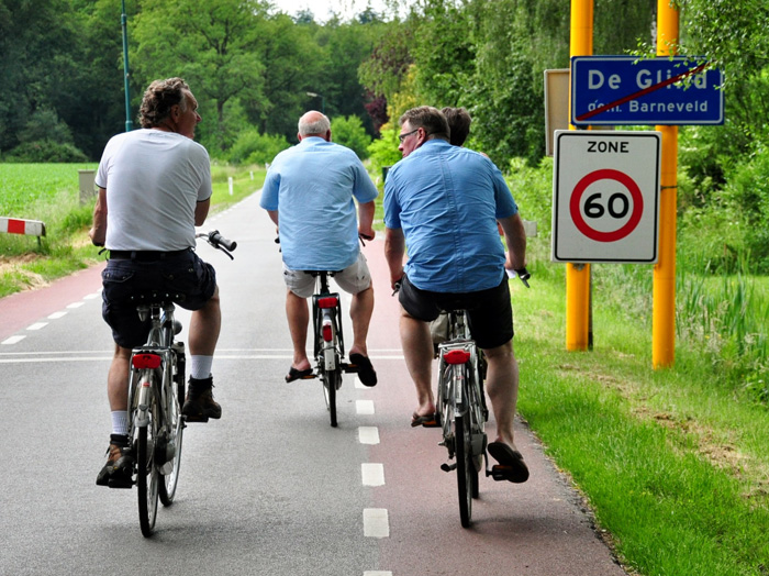 Terbroekse fietstocht