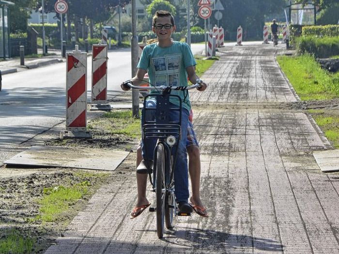 Maandag 14 maart feestelijke opening fietspad