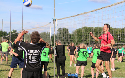 Volleybal en dorpsbarbecue 2025